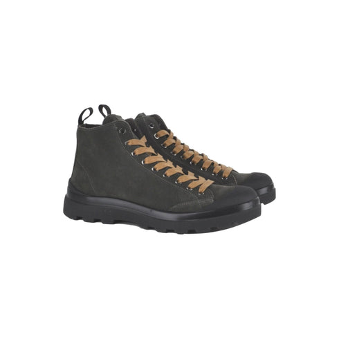 Panchic Stivali Stivaletto Uomo scamosciato con lacci Khki camel A23-PANCHICP03M0010034-2142-40 - Francavilla Moda